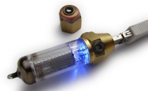 Steampunk USB Drive Vintage Vacuum Tube Blue LED