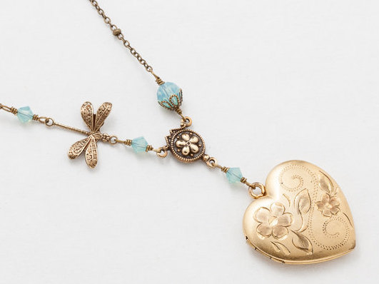 heart-locket-necklace-heart-locket-in-gold-filled-with-blue-opal-crystal-dragonfly-charm-flower-etched-photo-locket-jewelry-497498623-1